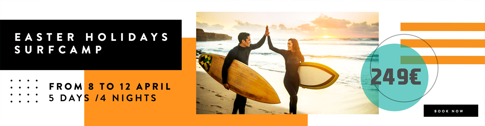 Oferta Surfcamp 7 días y 6 noches
